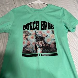 Dutch bros flower tee
